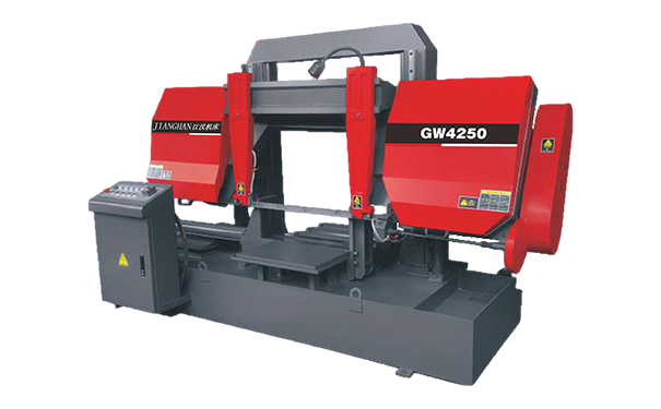 彭泽GW4250双柱龙门卧式带锯床